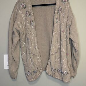 ByDesign Floral Embroidered Cardigan